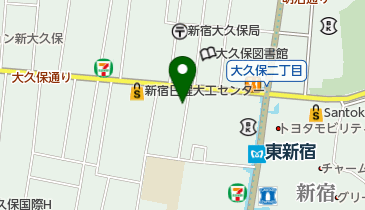 東新宿おさかなこどもクリニックの地図画像