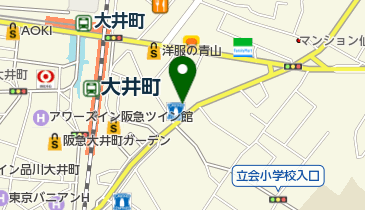 大井町メンタルクリニックの地図画像