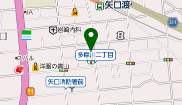 藤岡皮フ科クリニックの地図画像