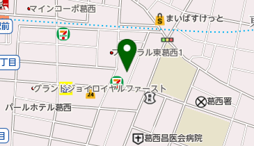 葛西小児科の地図画像