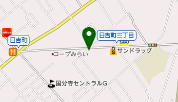 まこと整形外科の地図画像