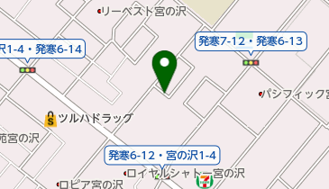 宮の沢総合クリニックの地図画像