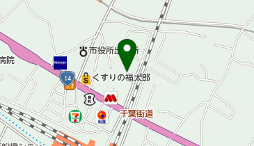 岩田内科循環器科の地図画像