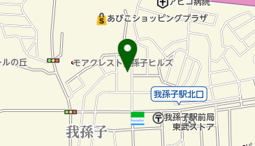 あびこクリニック・医科の地図画像