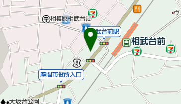 相武台ニーレンクリニックの地図画像