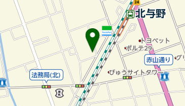 きたよの内科クリニックの地図画像