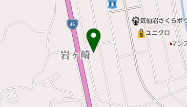 あいざわクリニックの地図画像