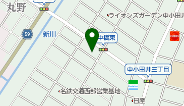 かいだ耳鼻咽喉科の地図画像