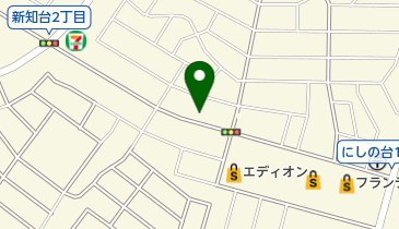 知多耳鼻咽喉科クリニックの地図画像