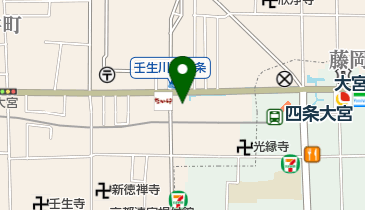 シミズ四条大宮クリニックの地図画像