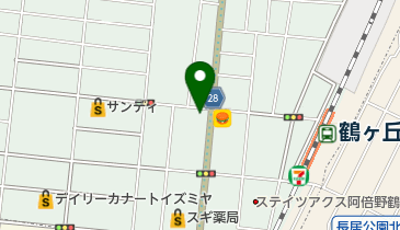 おの田内科の地図画像