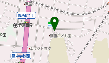 西口整形外科医院の地図画像