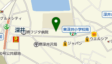 福山耳鼻咽喉科の地図画像