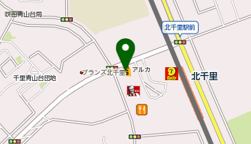 北島皮フ科クリニックの地図画像