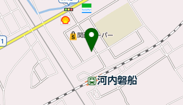 藤原皮フ科の地図画像