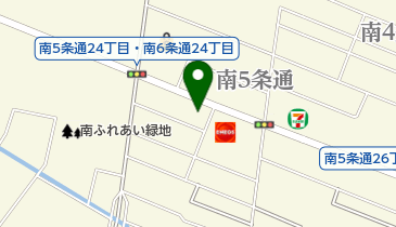 南6条皮フ科クリニックの地図画像