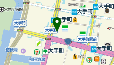 大手町内科胃腸クリニックの地図画像