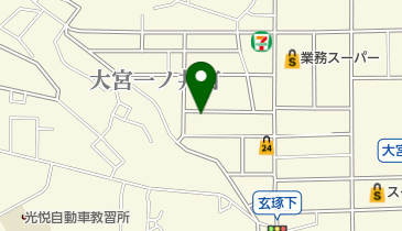 吉森内科医院の地図画像
