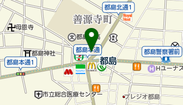 梅本耳鼻咽喉科の地図画像