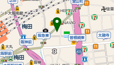 城本クリニック 大阪院の地図画像