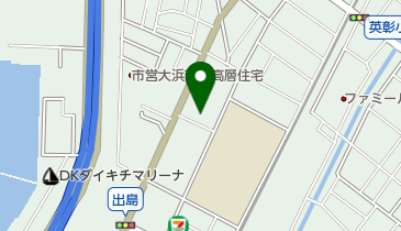 大浜クリニックの地図画像