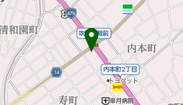 西岡整形外科の地図画像