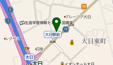 はまもと整形外科の地図画像