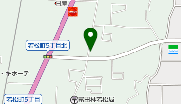 まつおか眼科クリニックの地図画像