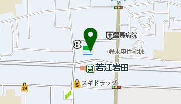 上津クリニックの地図画像