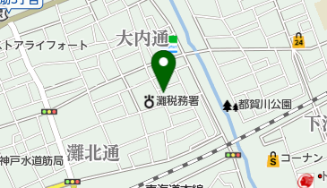 辻整形外科医院の地図画像