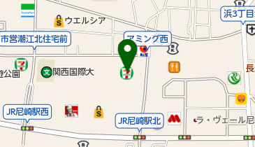 尼崎駅前耳鼻咽喉科のざわクリニックの地図画像