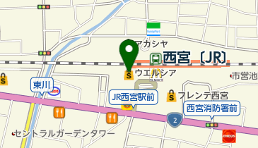 伊東皮膚科の地図画像