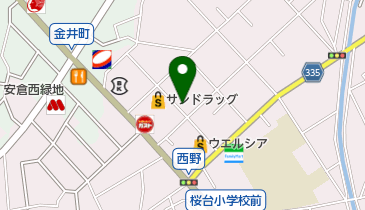 まえの耳鼻咽喉科の地図画像