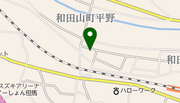 井上皮膚科医院の地図画像