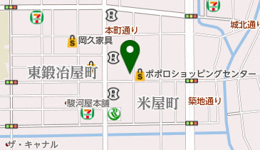 こやま皮膚科の地図画像