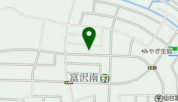 富沢南とだクリニックの地図画像