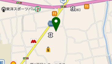 いふく内科の地図画像