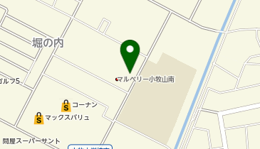 小牧平田眼科の地図画像