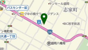 もりおか胃腸科内科クリニックの地図画像