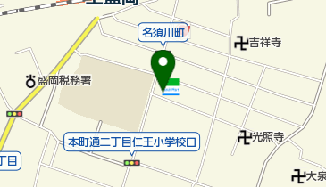 智田医院の地図画像