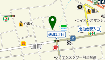 ワナ・クリニックの地図画像