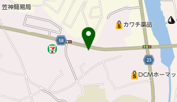 笠神ハートクリニックの地図画像