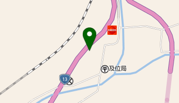 真室川町立及位診療所の地図画像