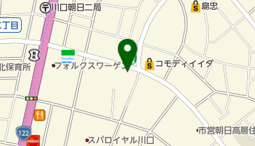 竹内整形外科の地図画像