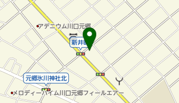 新井町内科消化器クリニックの地図画像