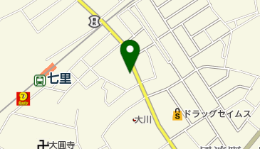 あらい整形外科の地図画像