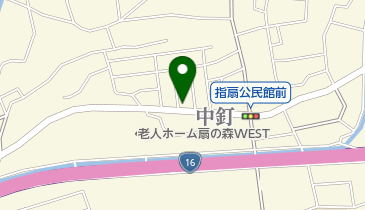 わかやま内科の地図画像