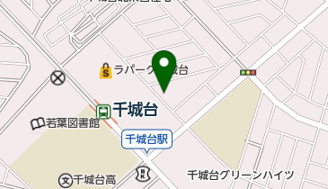 ちしろ台眼科の地図画像