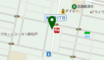 坪内皮膚科の地図画像