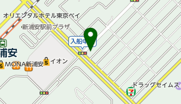 マリンクリニックの地図画像